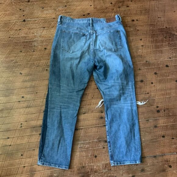 Madewell The High-Rise Slim Boy jean 29 side stripe normcore jeans - Picture 5 of 5